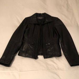 LIKE NEW Kenneth Cole Leather Jacket Small